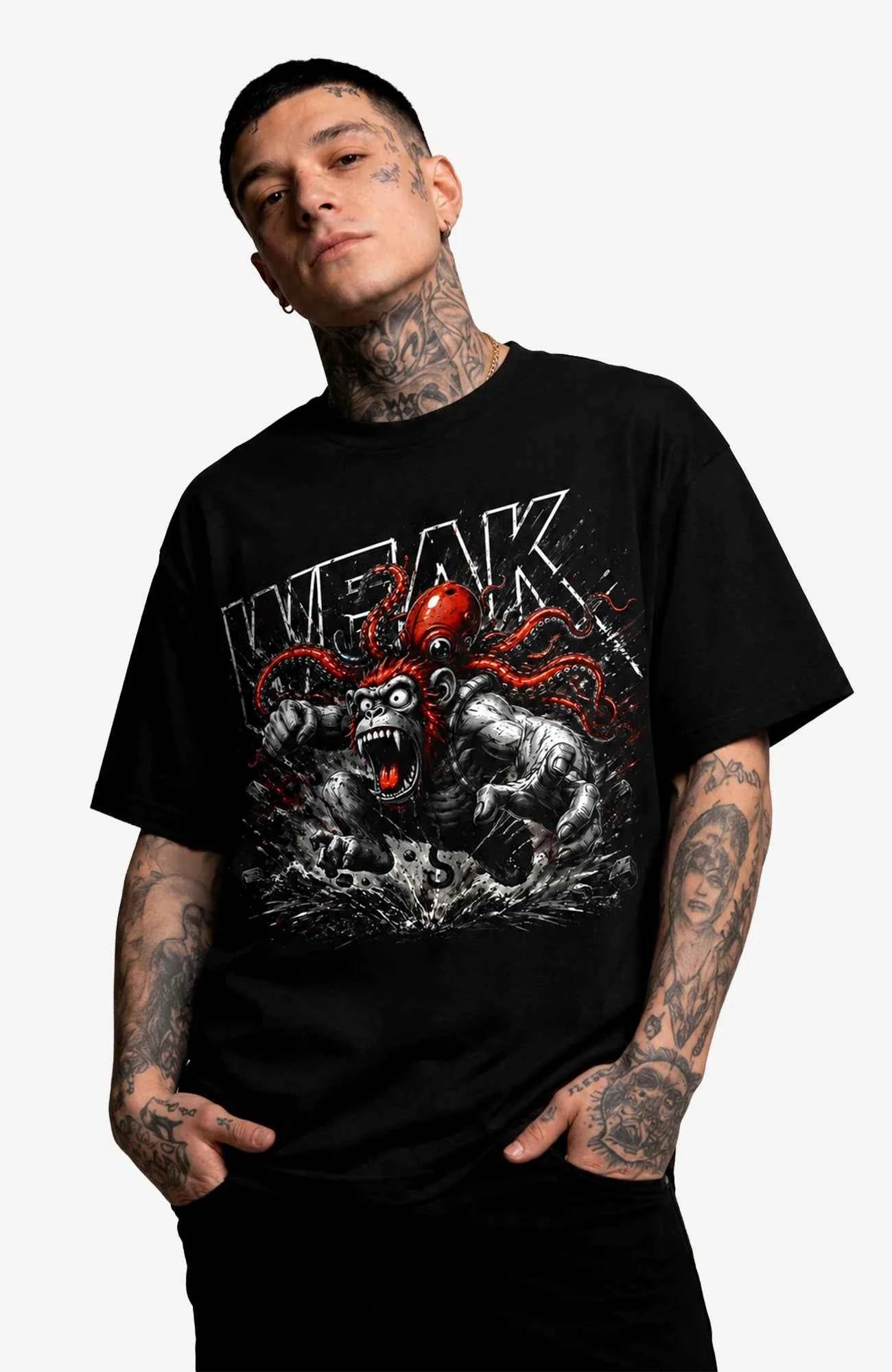 Weak | T-Shirt | schwarz | Skater T-Shirt