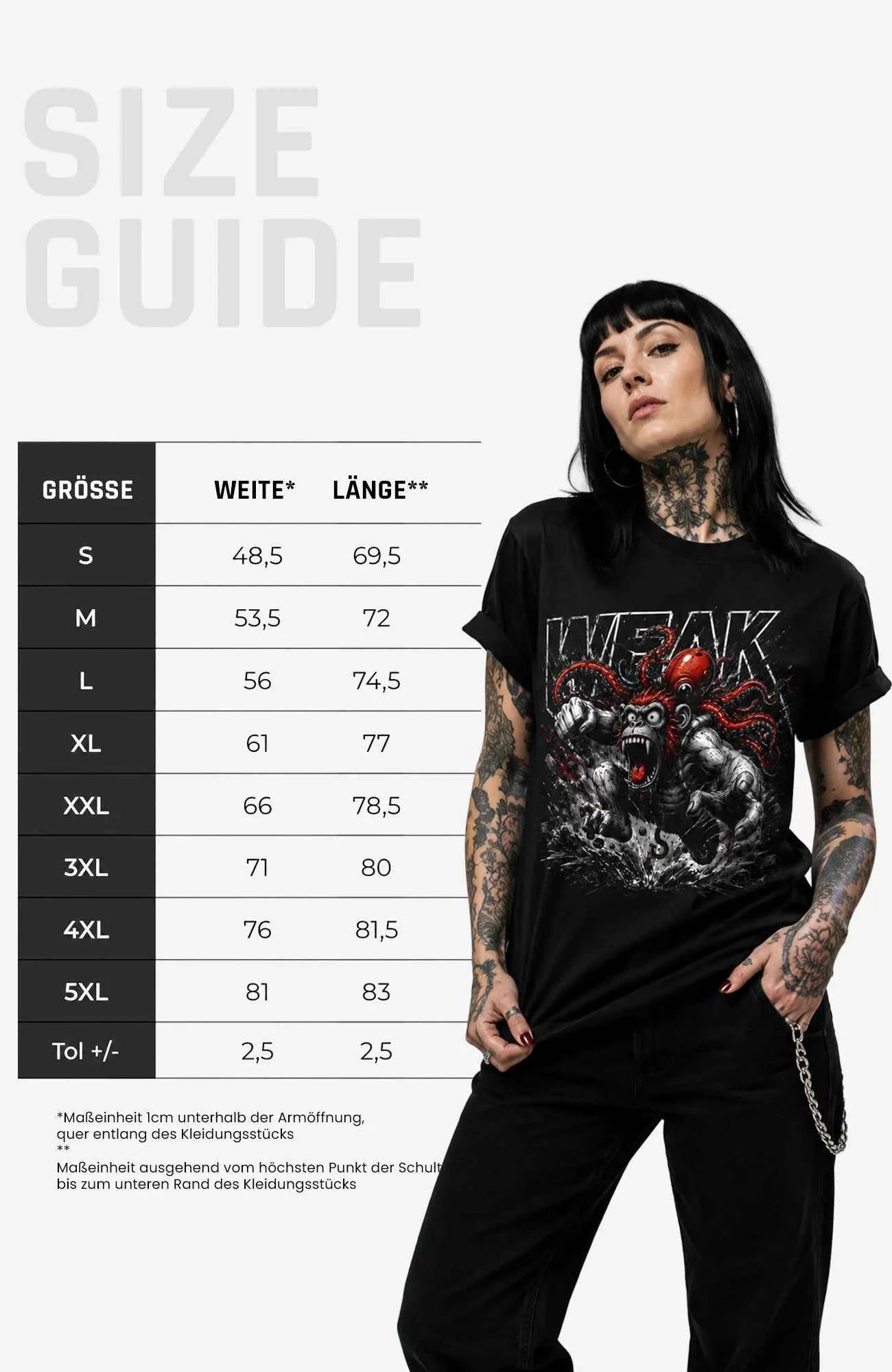 Weak | T-Shirt | schwarz | Skater T-Shirt