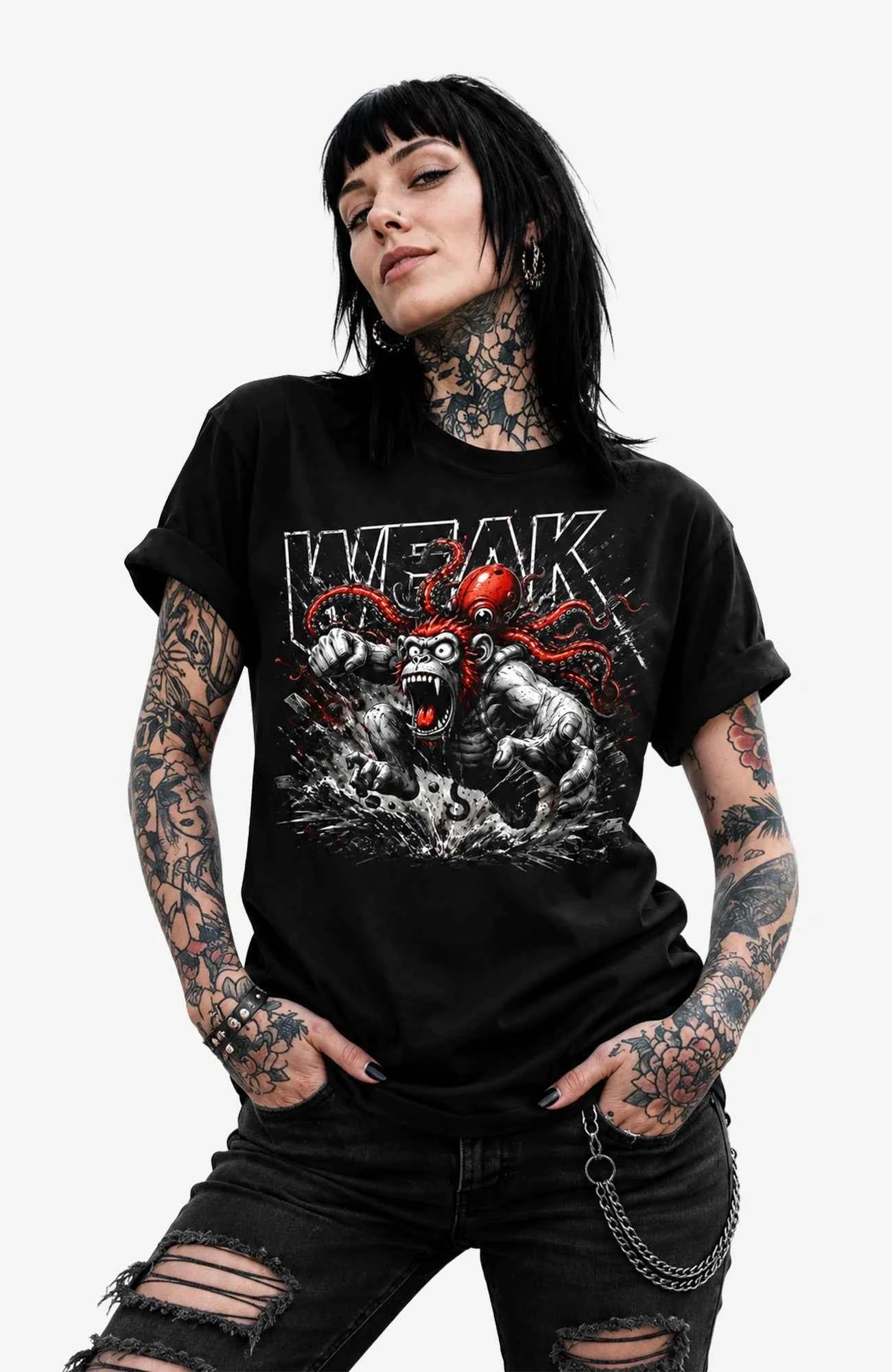 Weak | T-Shirt | schwarz | Skater T-Shirt