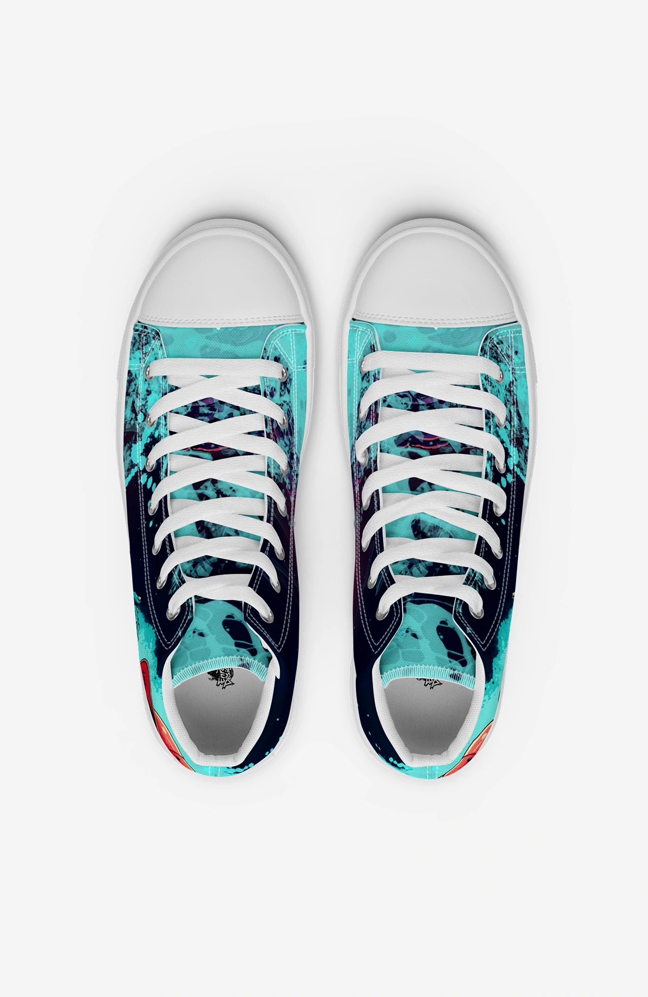 Urban Chaos High Tops | Herren Sneaker Zombie-high-top-sneaker-streetart-urban-comic-design02