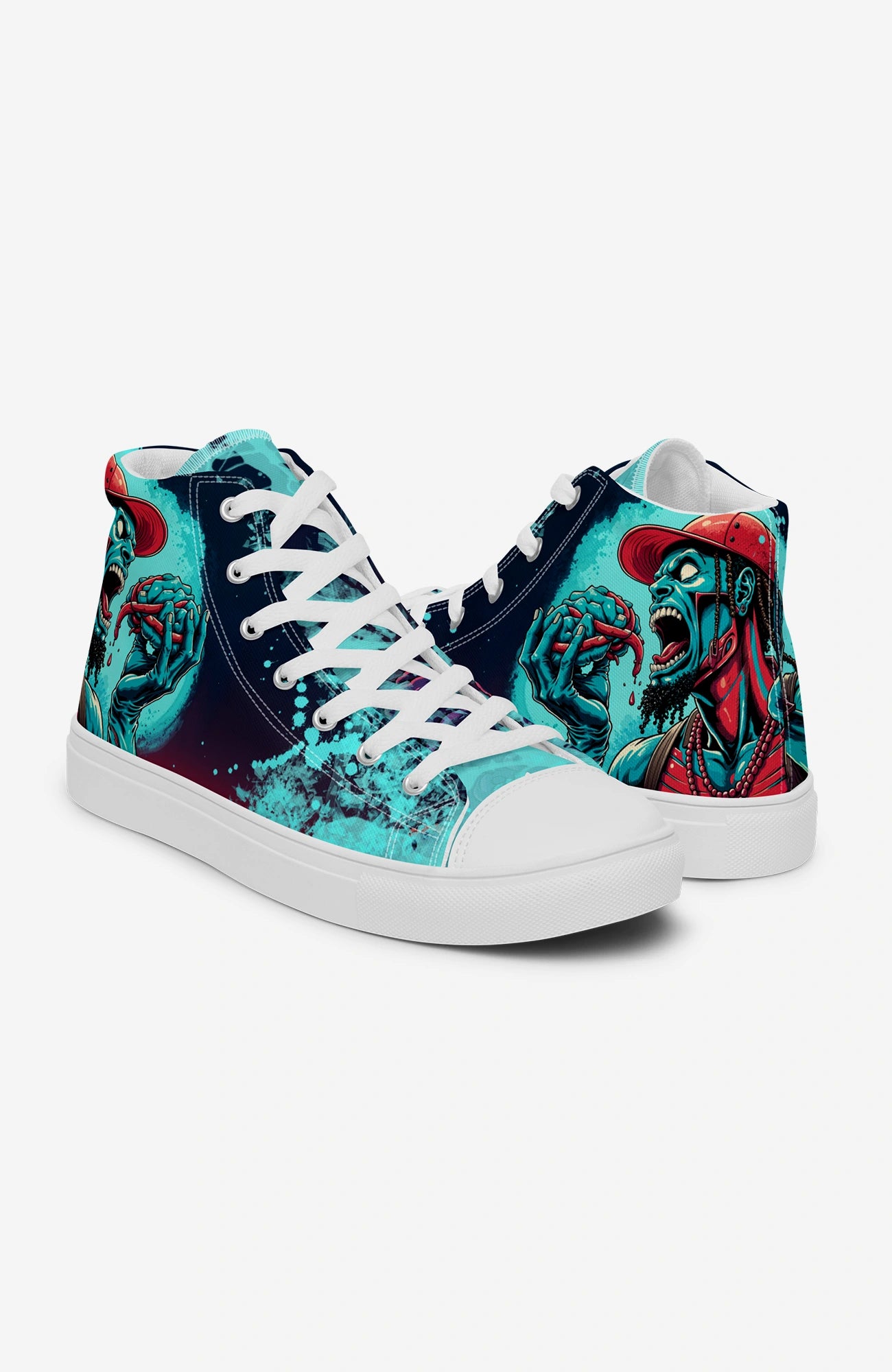 Urban Chaos High Tops | Herren Sneaker Zombie-high-top-sneaker-streetart-urban-comic-design05