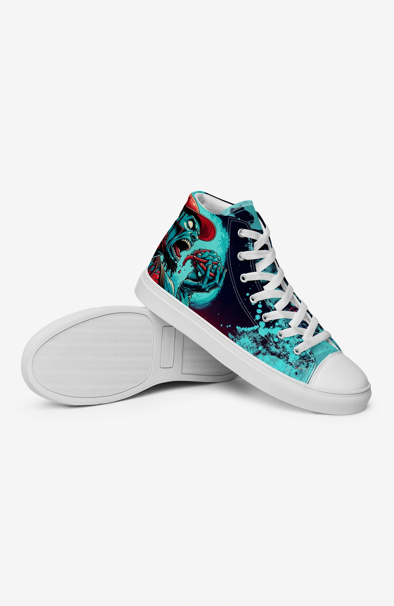 Urban Chaos High Tops | Herren Sneaker Zombie-high-top-sneaker-streetart-urban-comic-design06