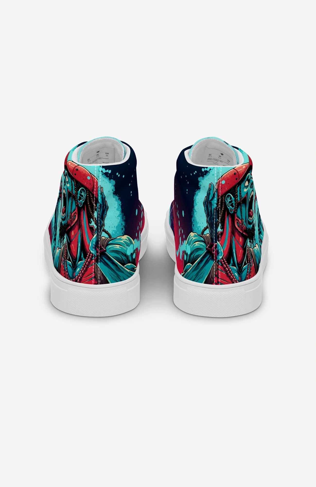 Urban Chaos High Tops | Herren Sneaker Zombie-high-top-sneaker-streetart-urban-comic-design07